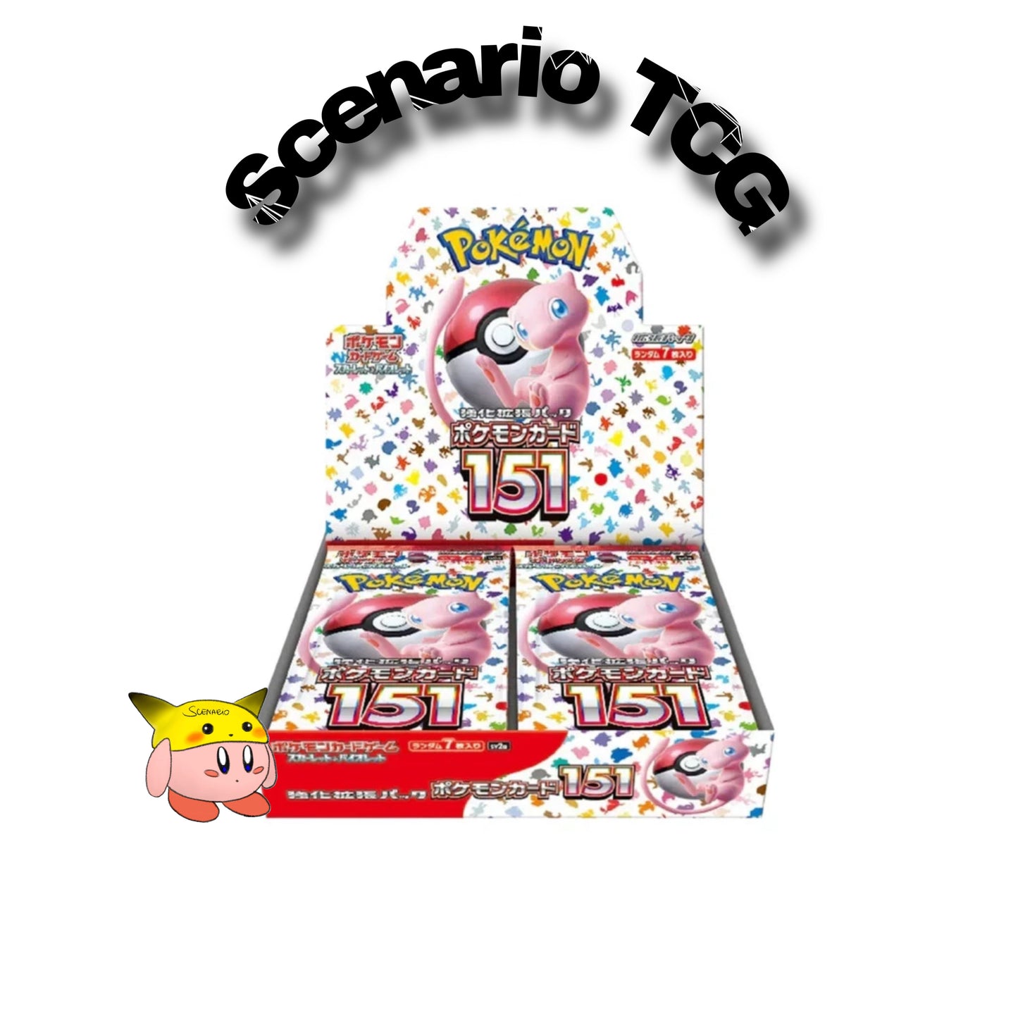 Pokemon 151 Display 20 Buste (JP)